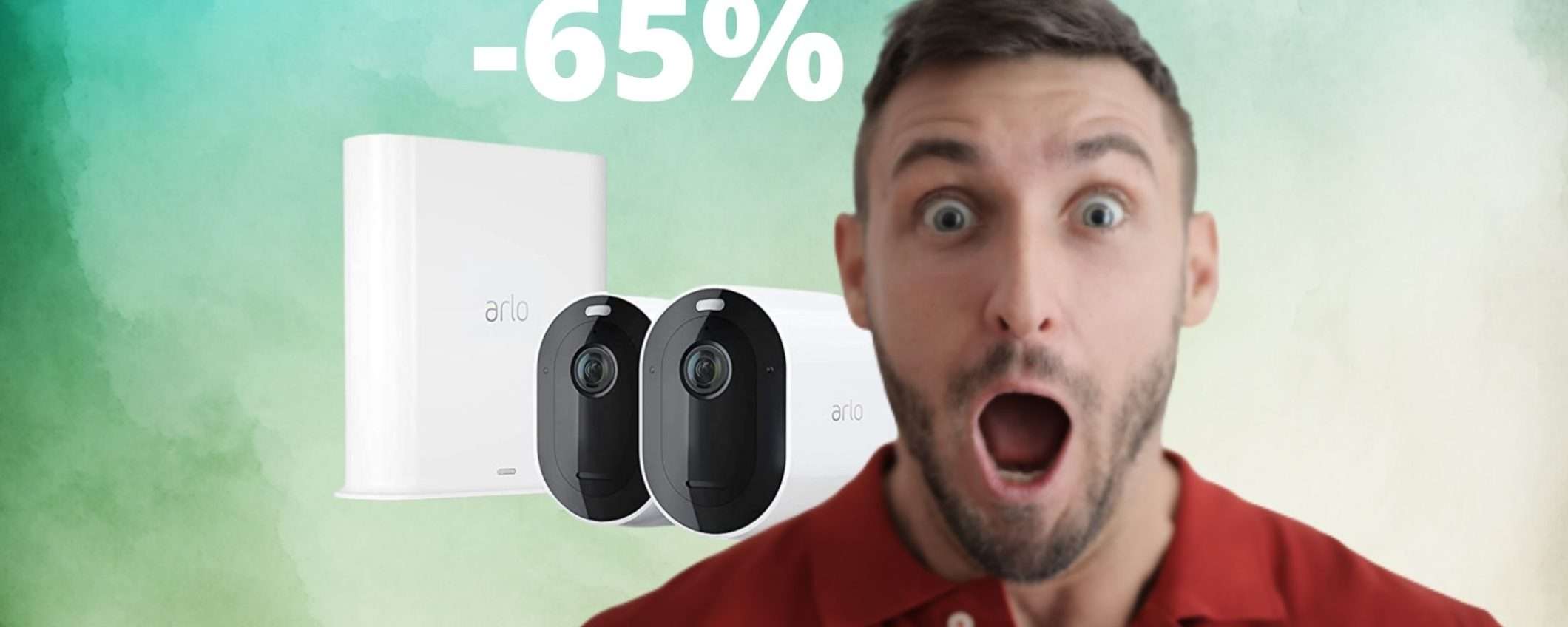 Arlo Pro 3: sistema premium di videosorveglianza con prezzo BOMBA Arlo Pro 3: sistema premium di videosorveglianza con prezzo BOMBA