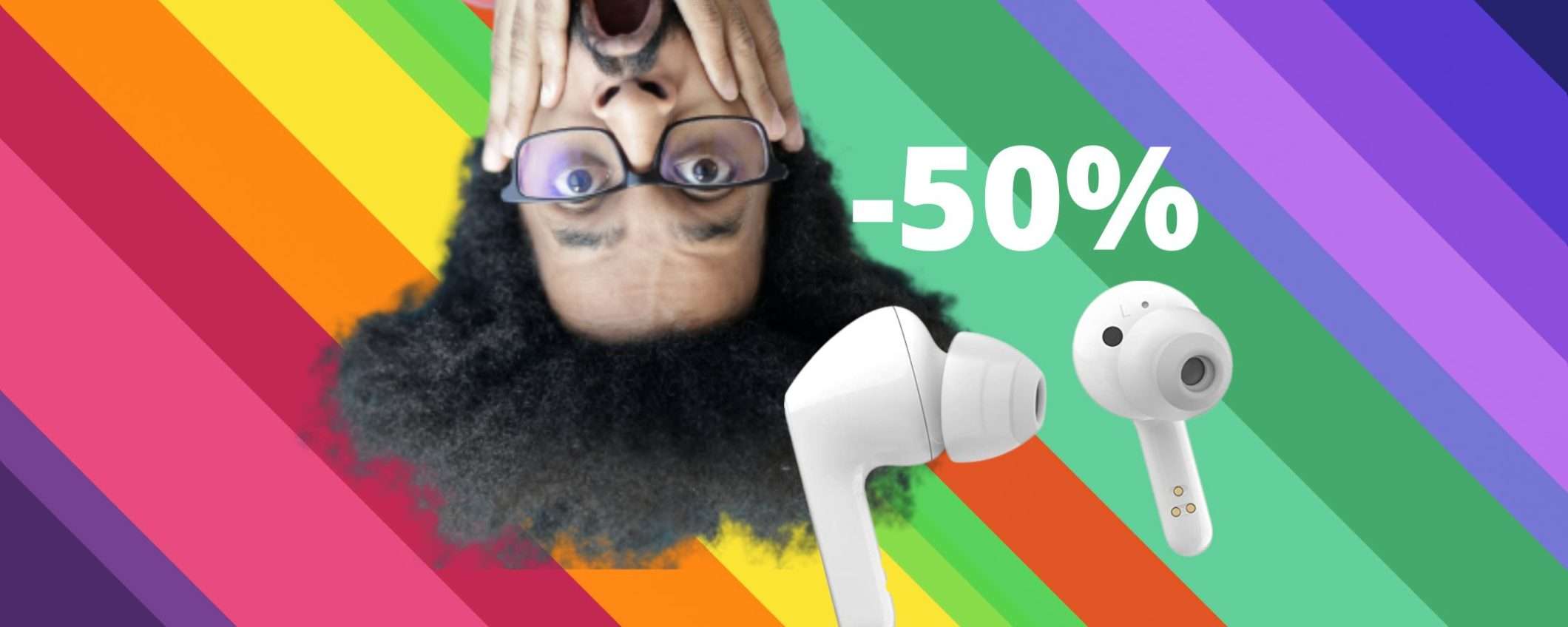 LG TONE Free FN6: non puoi perdere questo ASSURDO metà prezzo LG TONE Free FN6: non puoi perdere questo ASSURDO metà prezzo