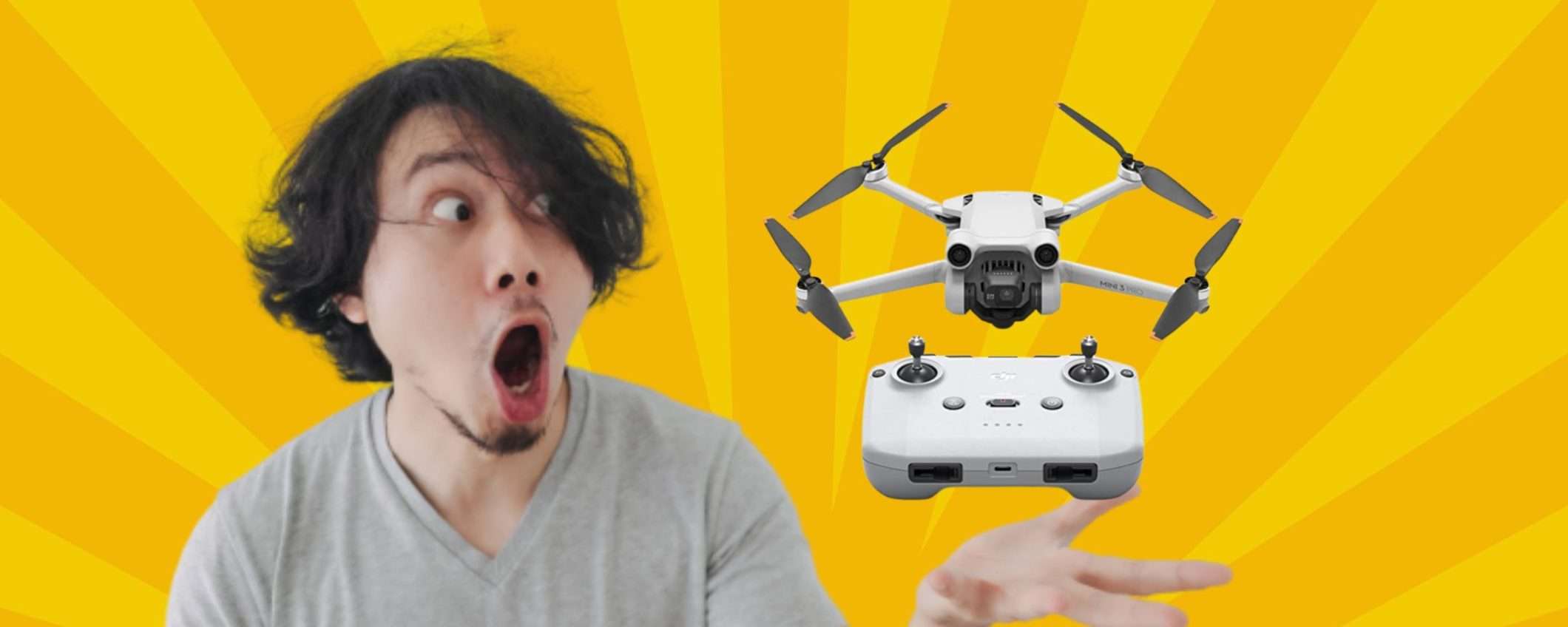 DJI Mini 3 Pro: il drone senza patentino è finalmente in sconto su Amazon