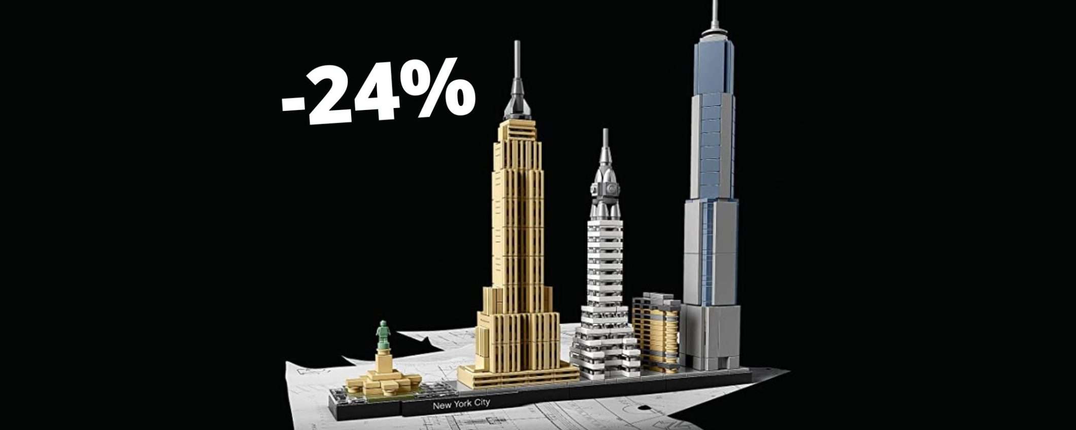 Lego Architecture: la collezione Skyline New York City in offerta su Amazon Lego Architecture: la collezione Skyline New York City in offerta su Amazon