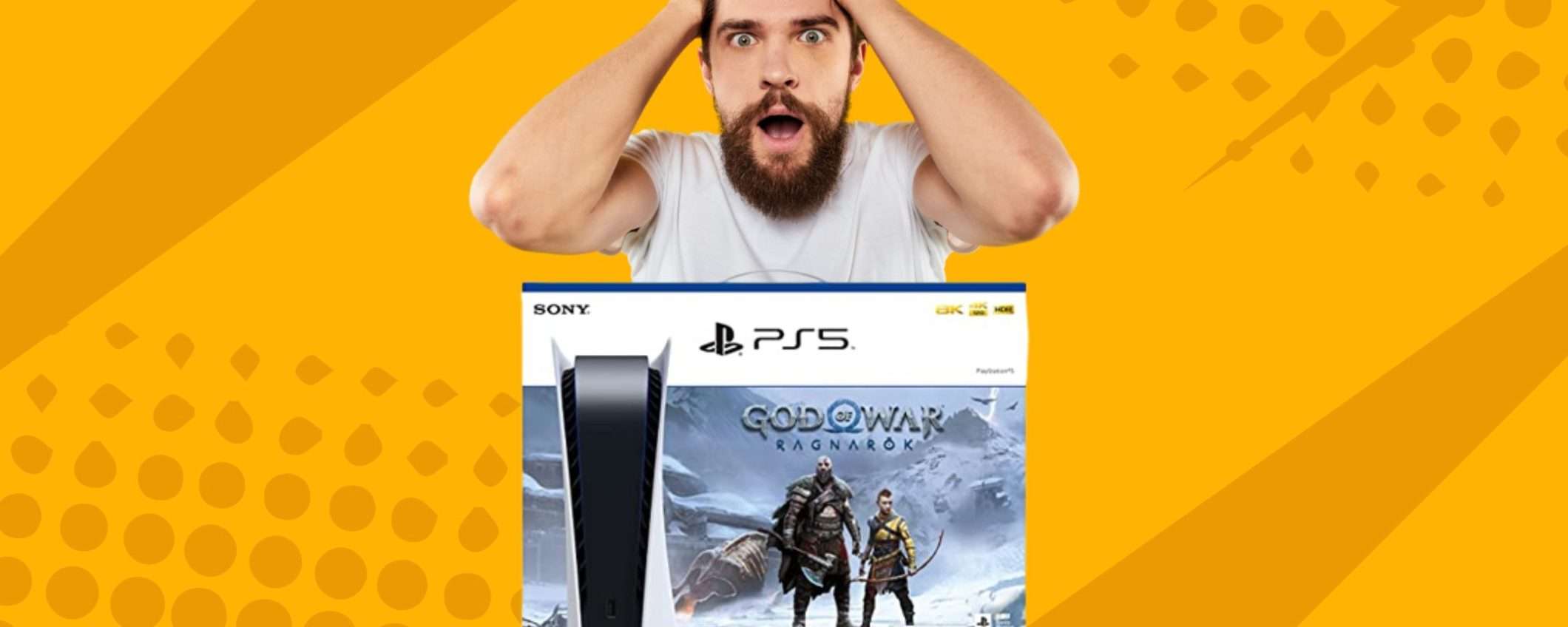 Playstation 5 + God of War Ragnarök: ULTIMA occasione per acquistarla
