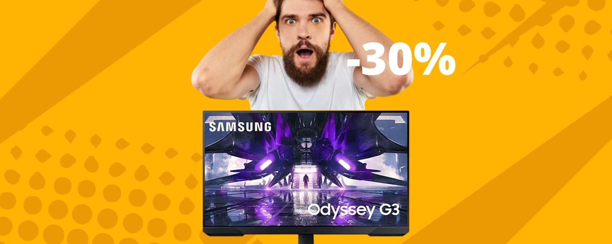 Samsung Odissey G3: il monitor gaming che tutti vogliono, in super sconto Samsung Odissey G3: il monitor gaming che tutti vogliono, in super sconto