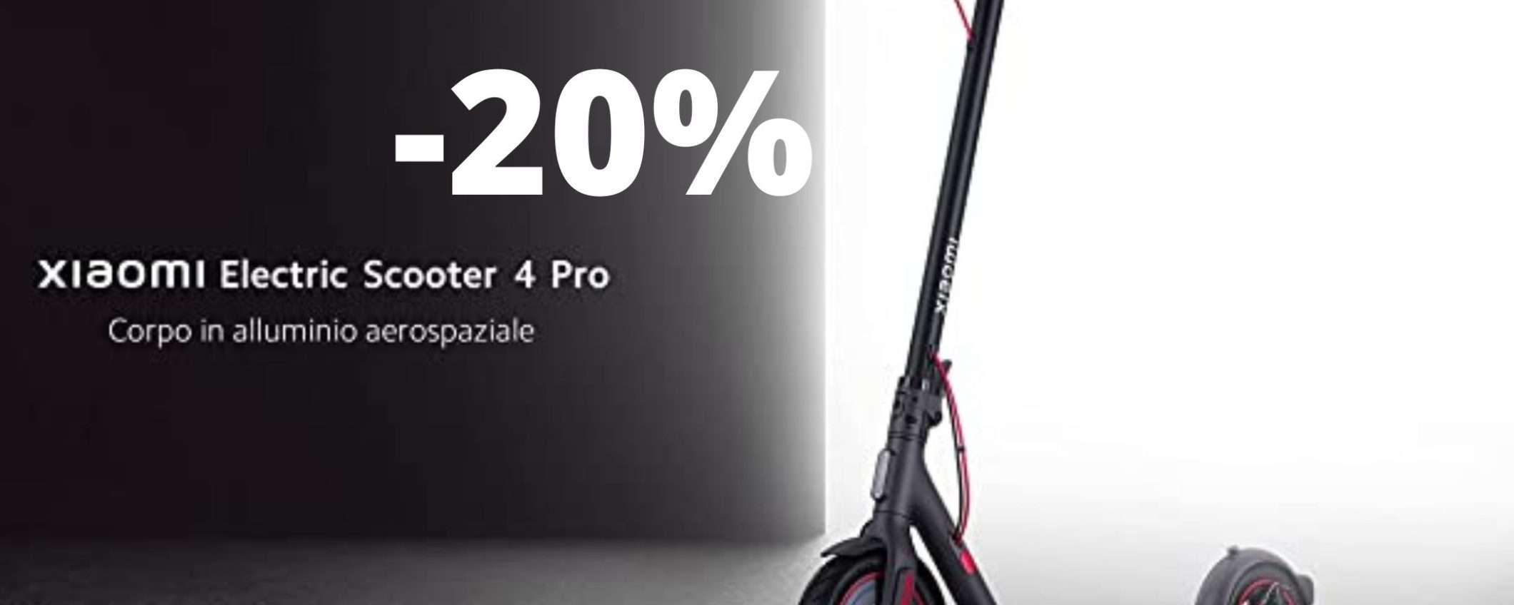 Xiaomi Electric Scooter 4 Pro: il re dei monopattini è finalmente in sconto Xiaomi Electric Scooter 4 Pro: il re dei monopattini è finalmente in sconto
