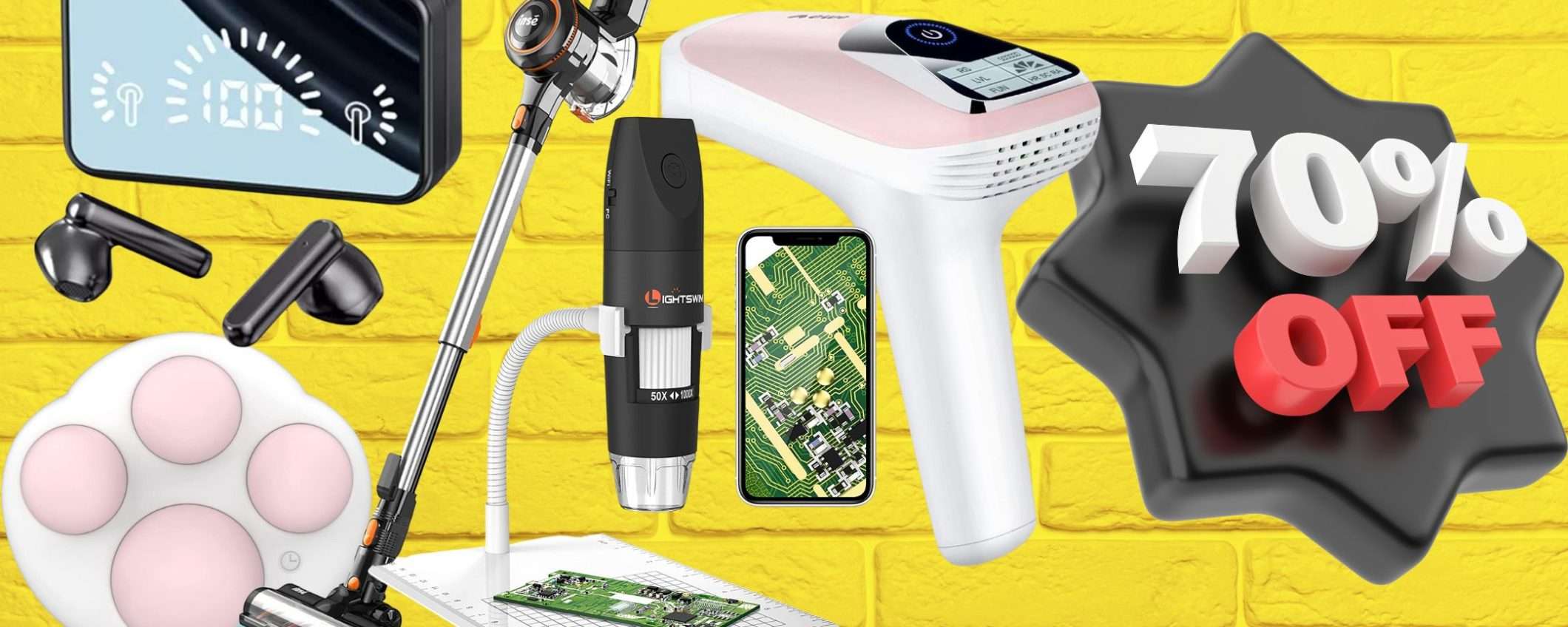 Solo sconti 70%: 5 coupon BOMBA su Amazon, mini prezzi a partire da 6€ Solo sconti 70%: 5 coupon BOMBA su Amazon, mini prezzi a partire da 6€