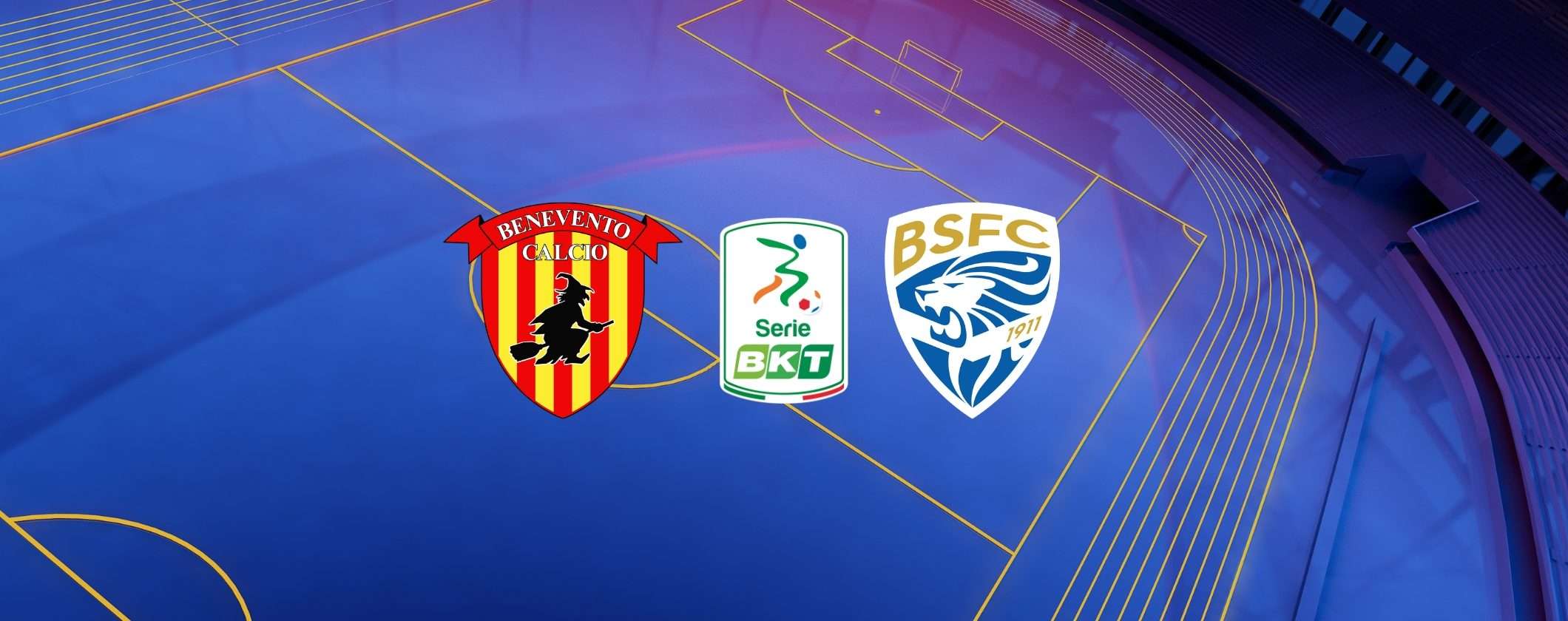 Guarda Benevento-Brescia in streaming anche dall'estero