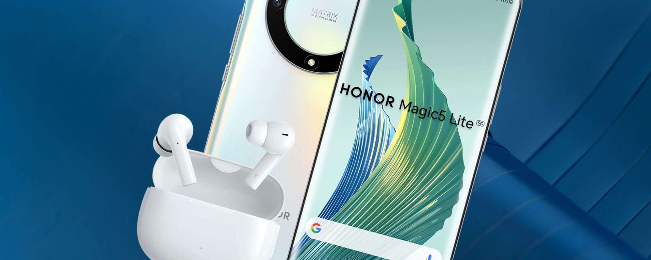 HONOR Magic 5 Lite è su Amazon: prezzo SHOCK e super omaggio (per poco) HONOR Magic 5 Lite è su Amazon: prezzo SHOCK e super omaggio (per poco)