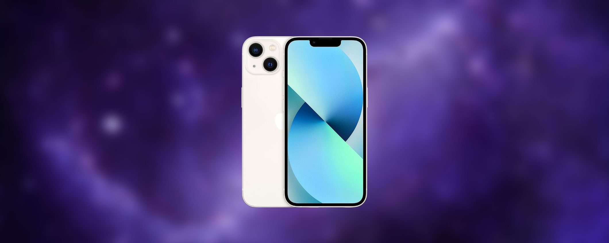 iPhone 13: il prezzo CROLLA ANCORA su Amazon (-220€) iPhone 13: il prezzo CROLLA ANCORA su Amazon (-220€)