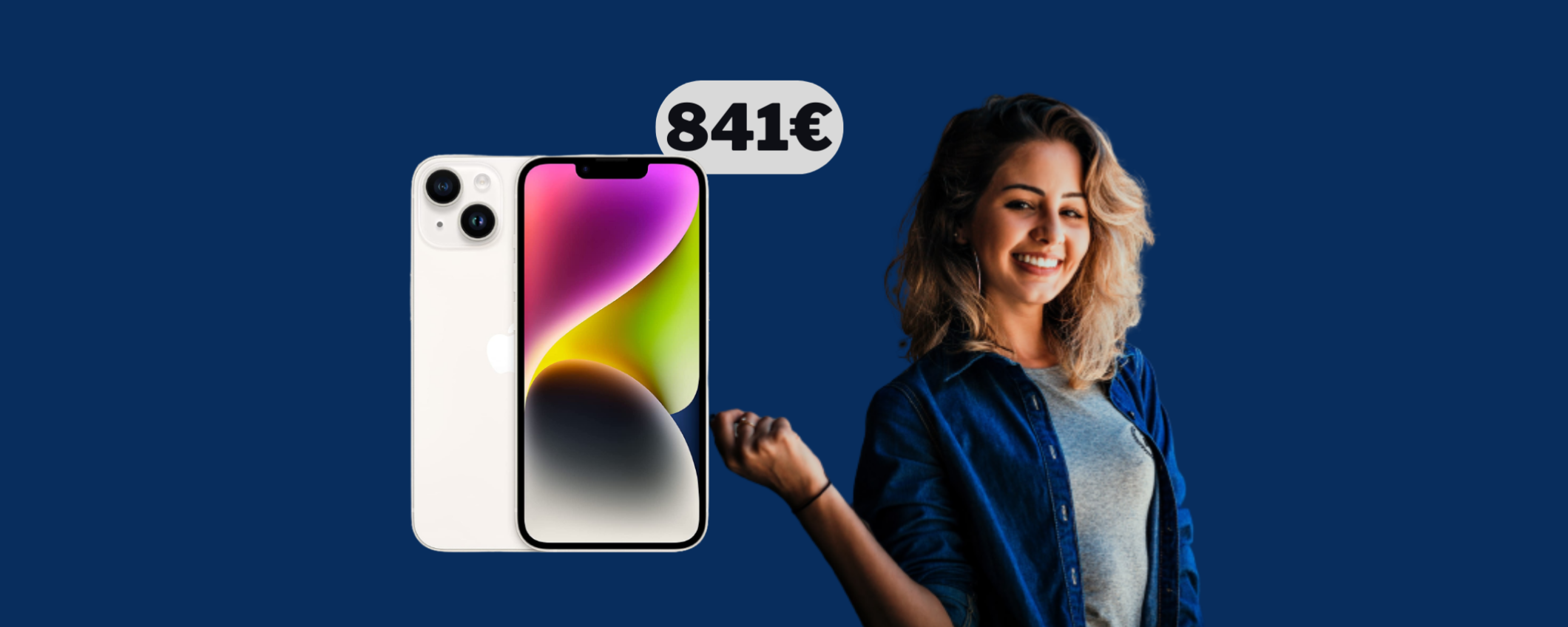 iPhone 14 ancora in forte sconto su ePRICE (841 euro) iPhone 14 ancora in forte sconto su ePRICE (841 euro)