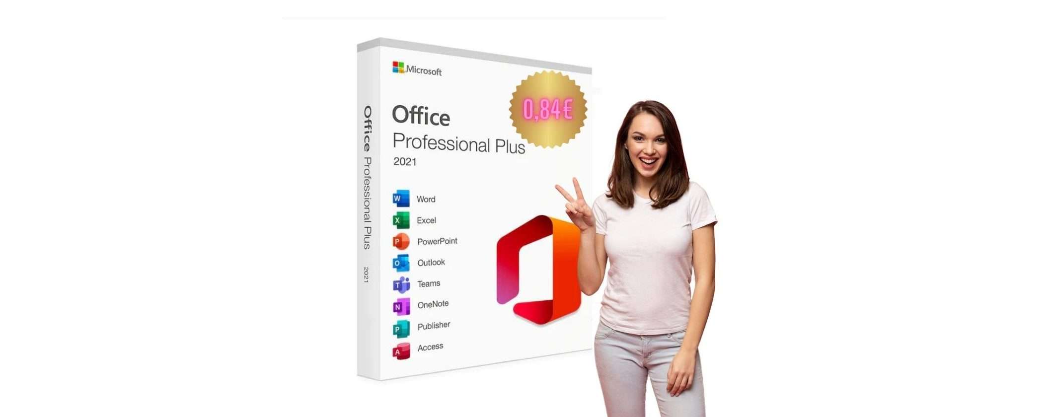 Microsoft Office Professional Plus 2021 a meno di 1€: solo su ePrice