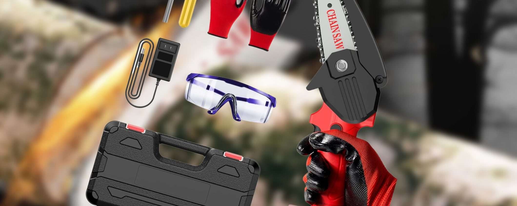 Mini motosega con batteria e accessori a 49€: occasione Amazon IMPERDIBILE Mini motosega con batteria e accessori a 49€: occasione Amazon IMPERDIBILE