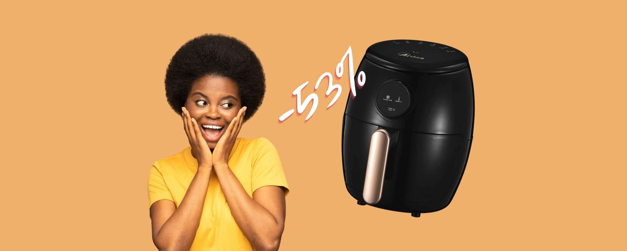 Oggi ti bastano 39€ per avere una friggitrice ad aria da 2L MERAVIGLIOSA Oggi ti bastano 39€ per avere una friggitrice ad aria da 2L MERAVIGLIOSA