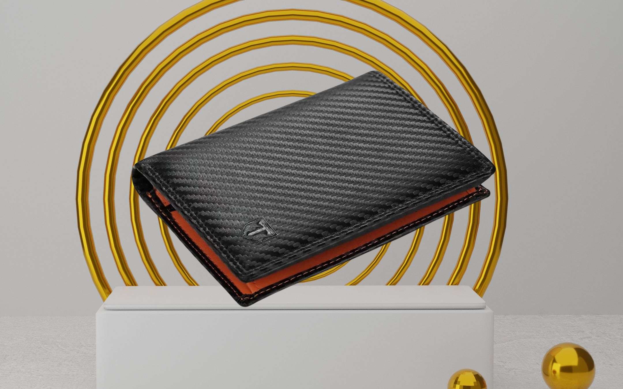 Portafoglio compatto da donna in pelle PU con scomparti multipli per carte di credito e chiusura con cerniera per viaggi sicuri shopping essenziale elegante organizer per monete in pelle PU, Nero