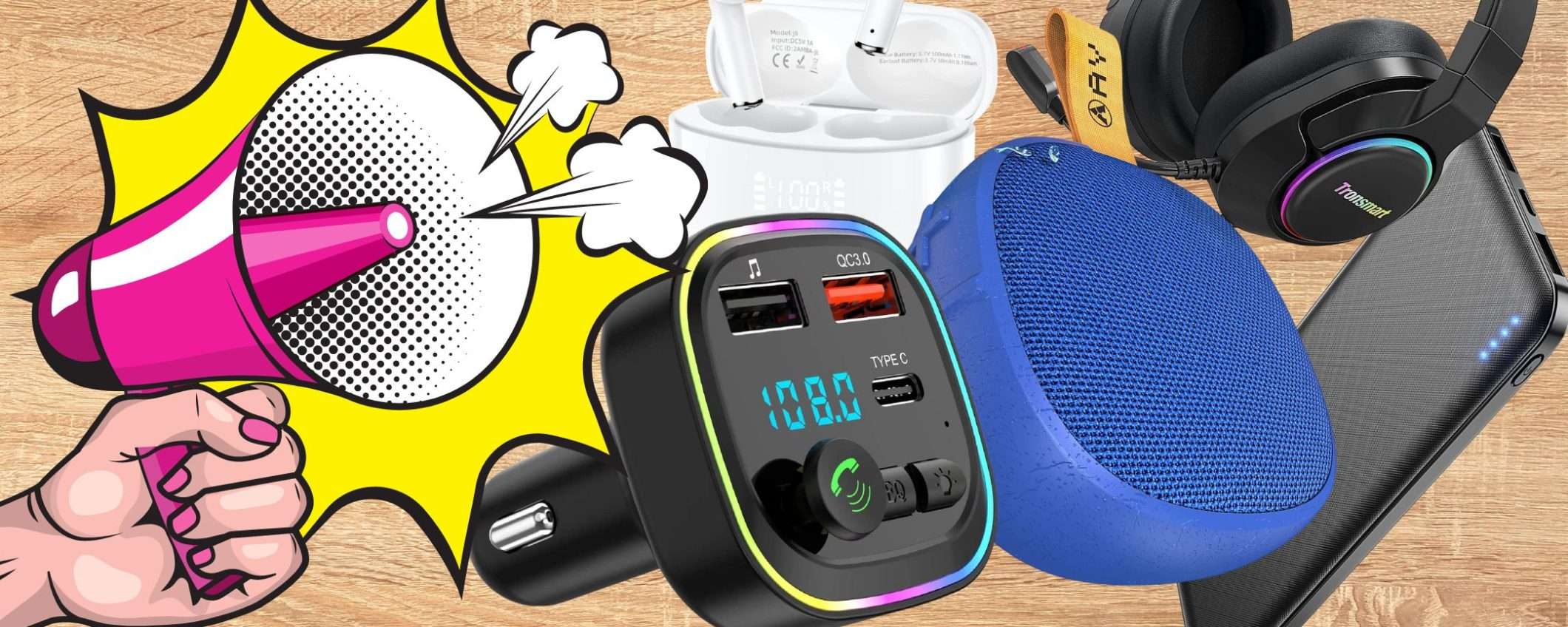 Il bazar dei DESIDERI tech: 5 gadget spettacolari a meno di 16€ su Amazon Il bazar dei DESIDERI tech: 5 gadget spettacolari a meno di 16€ su Amazon