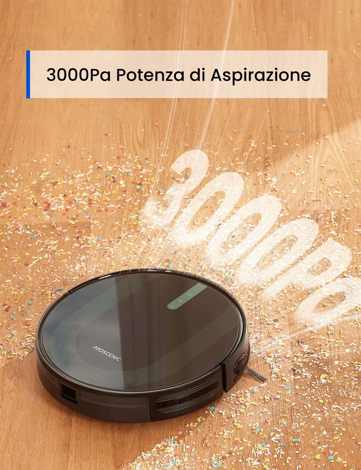 proscenic-850t-robot-aspirapolvere-lavapavimenti-coupon-50e-potente