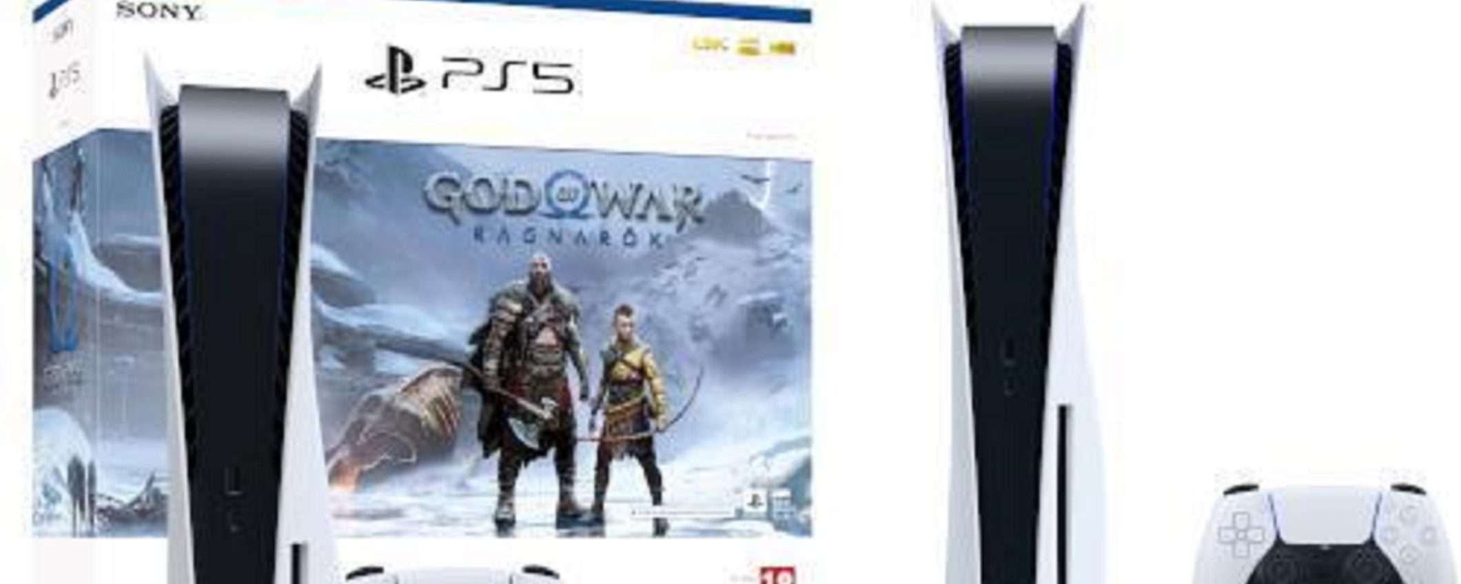PS5 Standard Edition + God of War: Ragnarok su eBay calo di prezzo incredibile