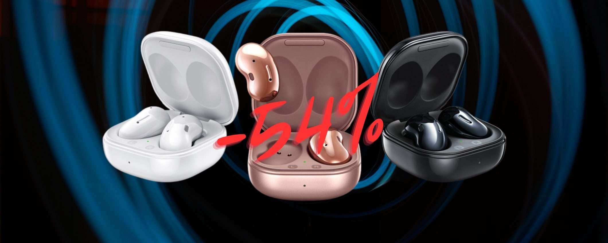 Samsung Galaxy Buds Live: al 54% in MENO sono da avere ADESSO Samsung Galaxy Buds Live: al 54% in MENO sono da avere ADESSO