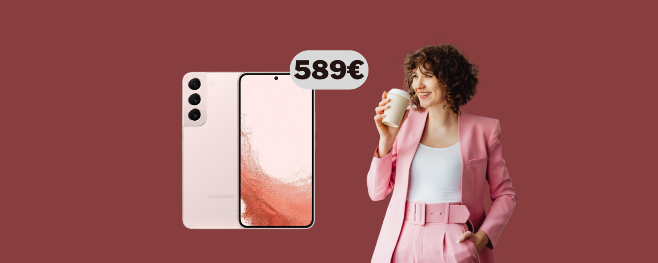 Samsung Galaxy S22 in sconto di 170 euro su ePRICE (pochi pezzi) Samsung Galaxy S22 in sconto di 170 euro su ePRICE (pochi pezzi)