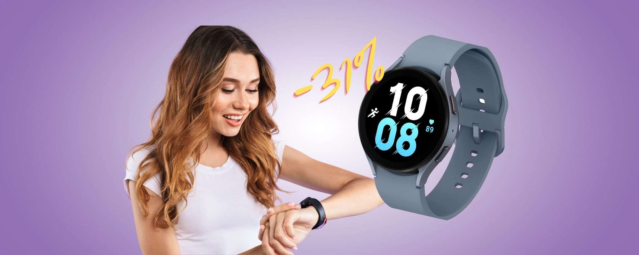 SAMSUNG Galaxy Watch5 da 44mm a prezzo SHOCK su Amazon (-102€) SAMSUNG Galaxy Watch5 da 44mm a prezzo SHOCK su Amazon (-102€)