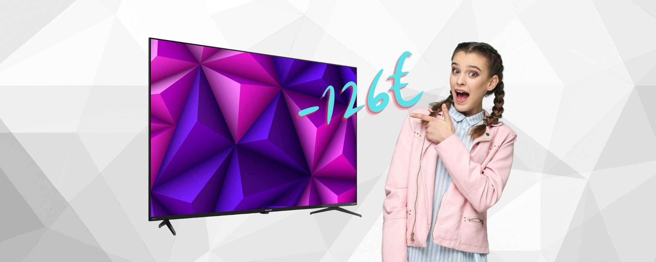 Sharp Aquos: Smart TV da 55 Sharp Aquos: Smart TV da 55
