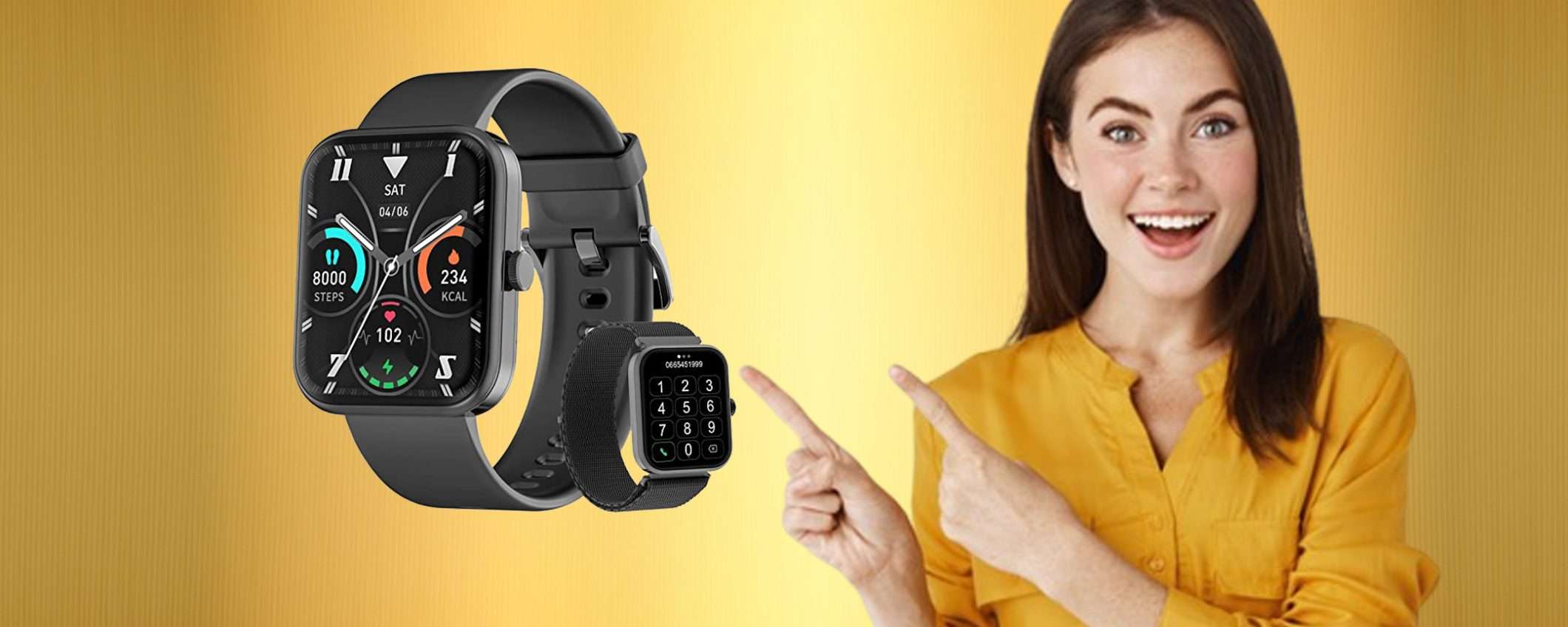 Smartwatch Blackview oggi tuo a meno di 40€, sconto Amazon pazzesco Smartwatch Blackview oggi tuo a meno di 40€, sconto Amazon pazzesco