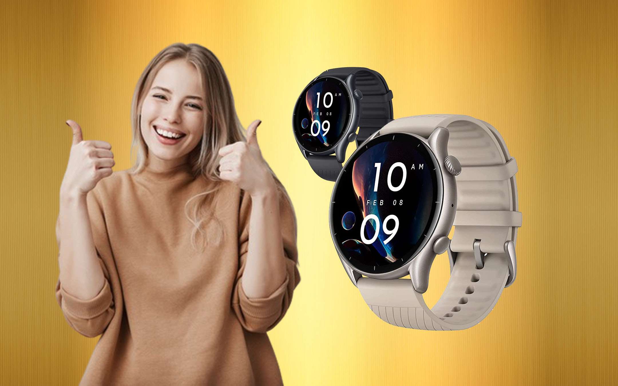 Smartwatch Amazfit GTR 3 con Alexa integrato a meno di 120€ (Amazon)