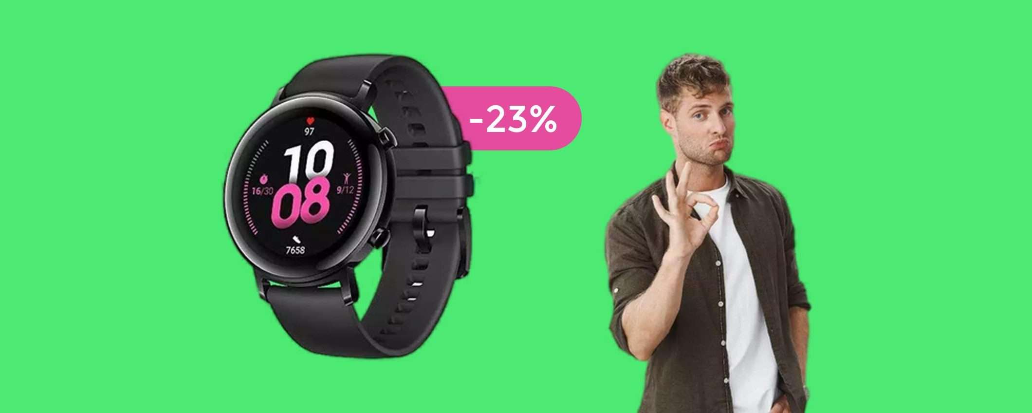 Smartwatch Huawei da non perdere: già tuo con poco più di 150€