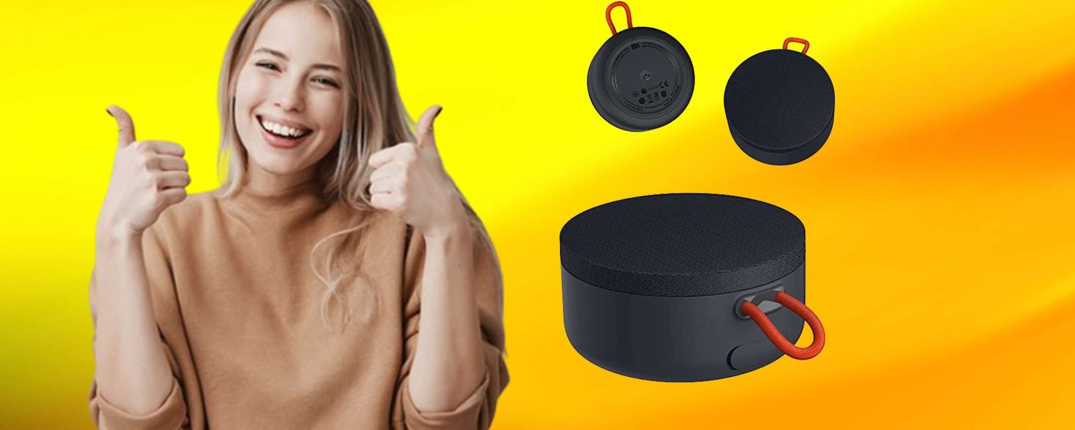 Speaker Bluetooth portatile Xiaomi, oggi tuo a soli 26,90€ (Amazon) Speaker Bluetooth portatile Xiaomi, oggi tuo a soli 26,90€ (Amazon)