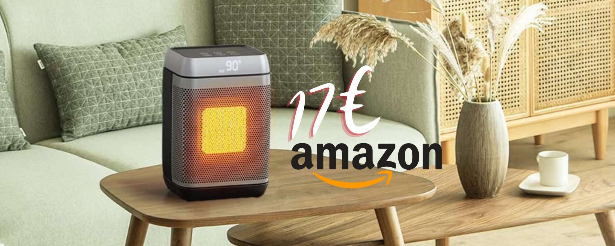 Stufetta elettrica da 1500W che consuma poco a 17€: ROBA da MATTI Stufetta elettrica da 1500W che consuma poco a 17€: ROBA da MATTI