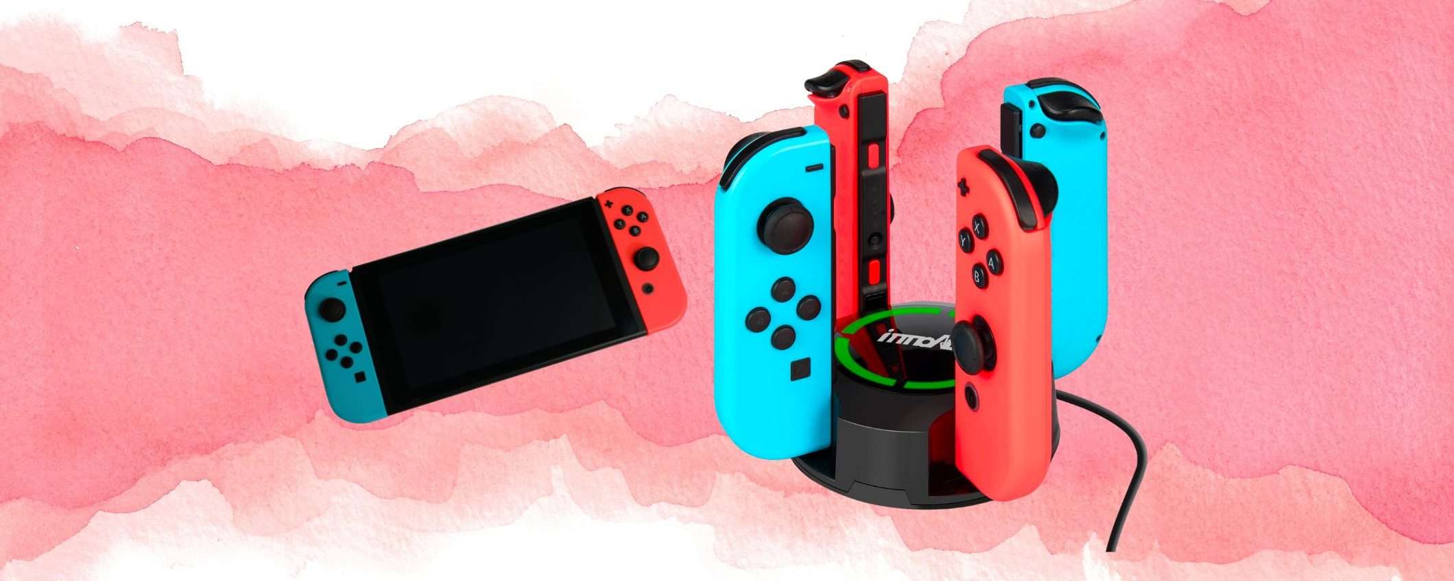 I Joy-con scarichi sono un amaro ricordo: base di ricarica 4in1 WOW I Joy-con scarichi sono un amaro ricordo: base di ricarica 4in1 WOW