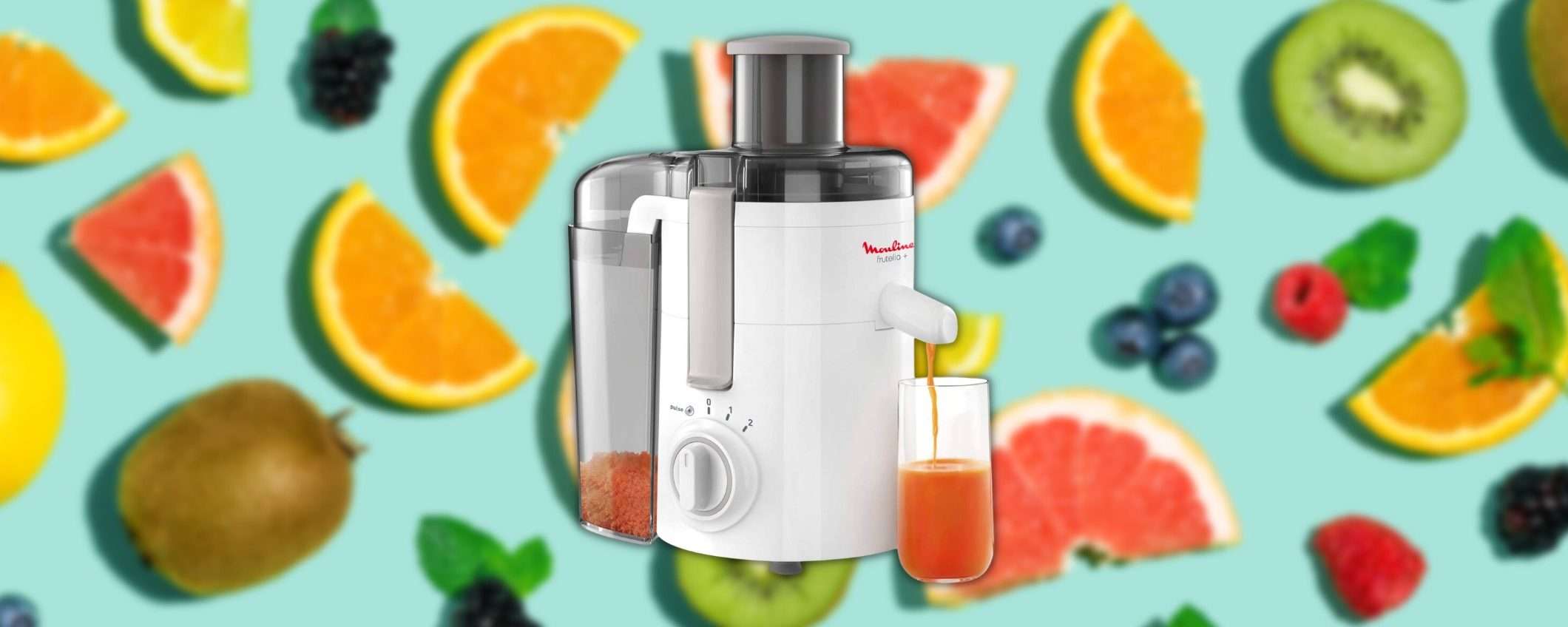 Una centrifuga al giorno e VIVI MEGLIO: Moulinex da amare Una centrifuga al giorno e VIVI MEGLIO: Moulinex da amare