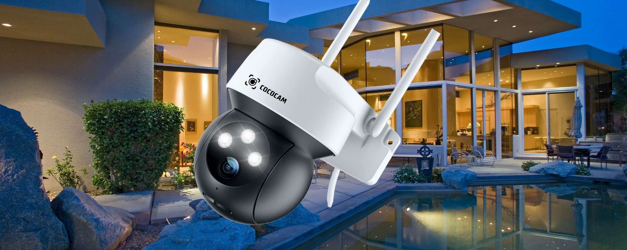 Telecamera WiFi esterno: 2K e visione notturna per vedere TUTTO (-41%) Telecamera WiFi esterno: 2K e visione notturna per vedere TUTTO (-41%)