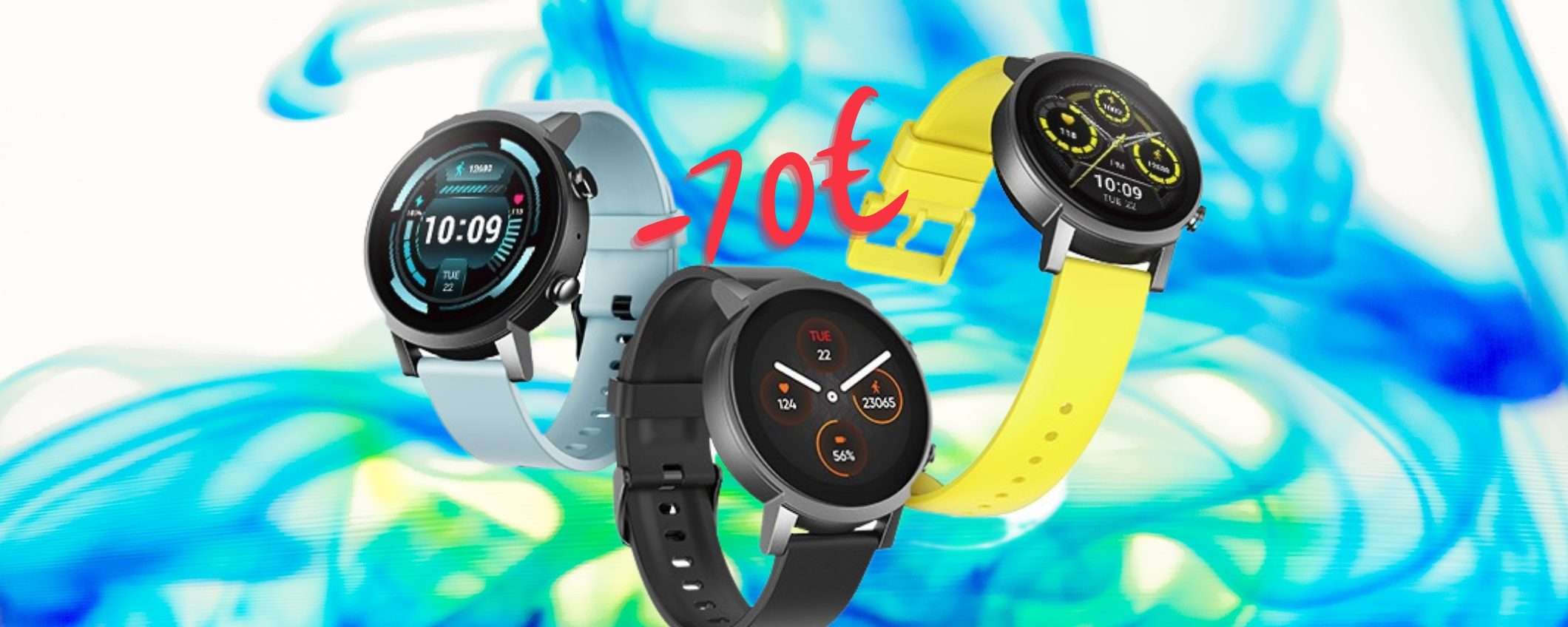 Ticwatch E3: smartwatch con GPS, NFC e 100 modalità fitness a 129€ Ticwatch E3: smartwatch con GPS, NFC e 100 modalità fitness a 129€