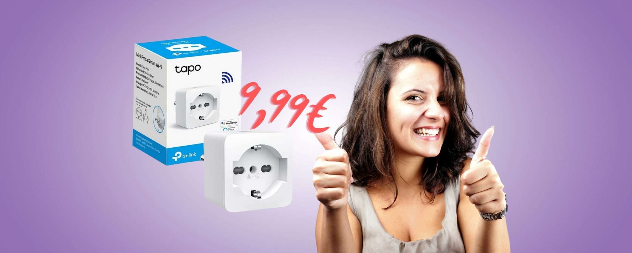 TP-Link Tapo P105: la presa smart a MENO di 10€ da prendere ADESSO TP-Link Tapo P105: la presa smart a MENO di 10€ da prendere ADESSO