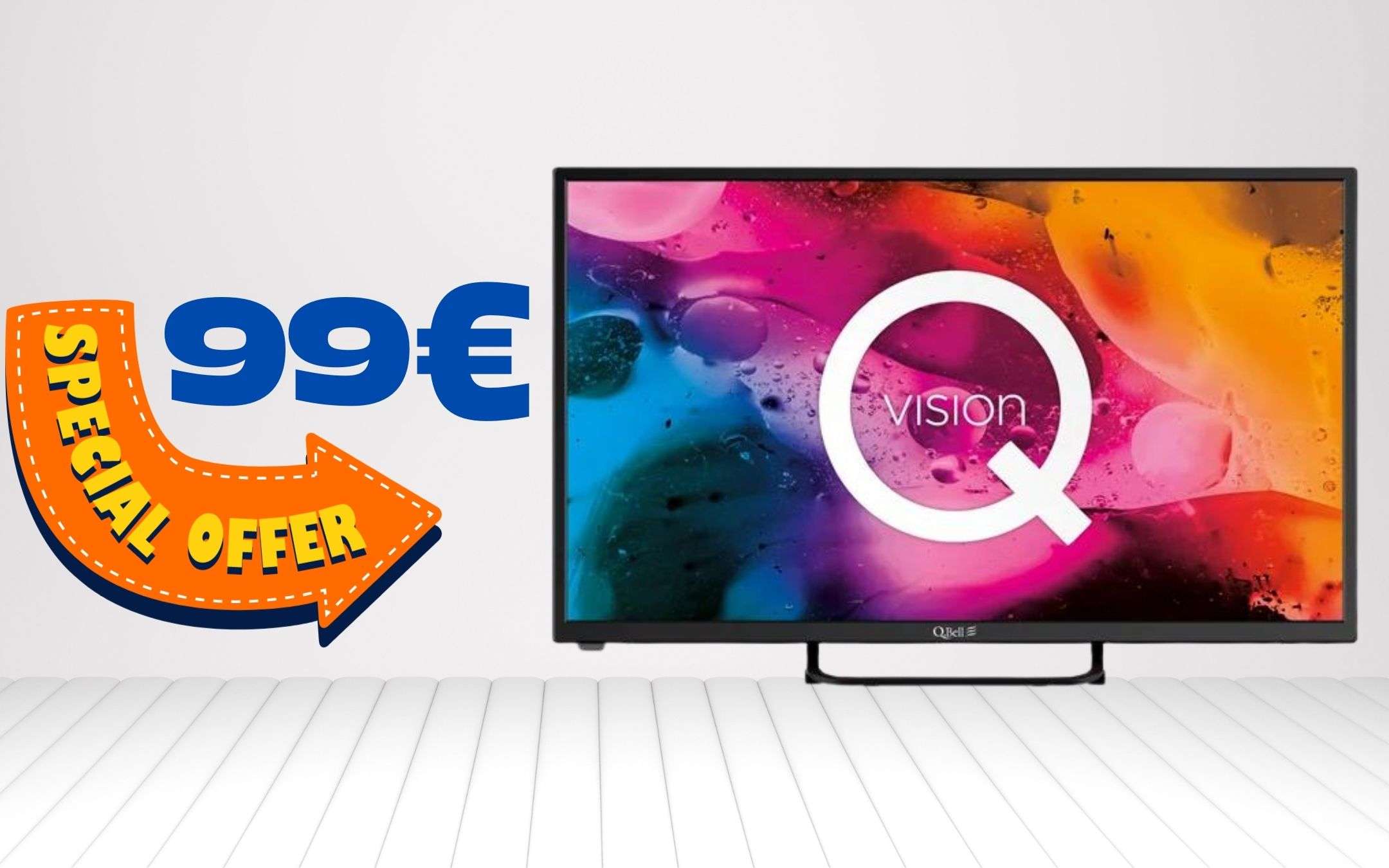 Ottima TV 32 a 99€ con spedizioni gratis: occasione ASSURDA (Carrefour  online)