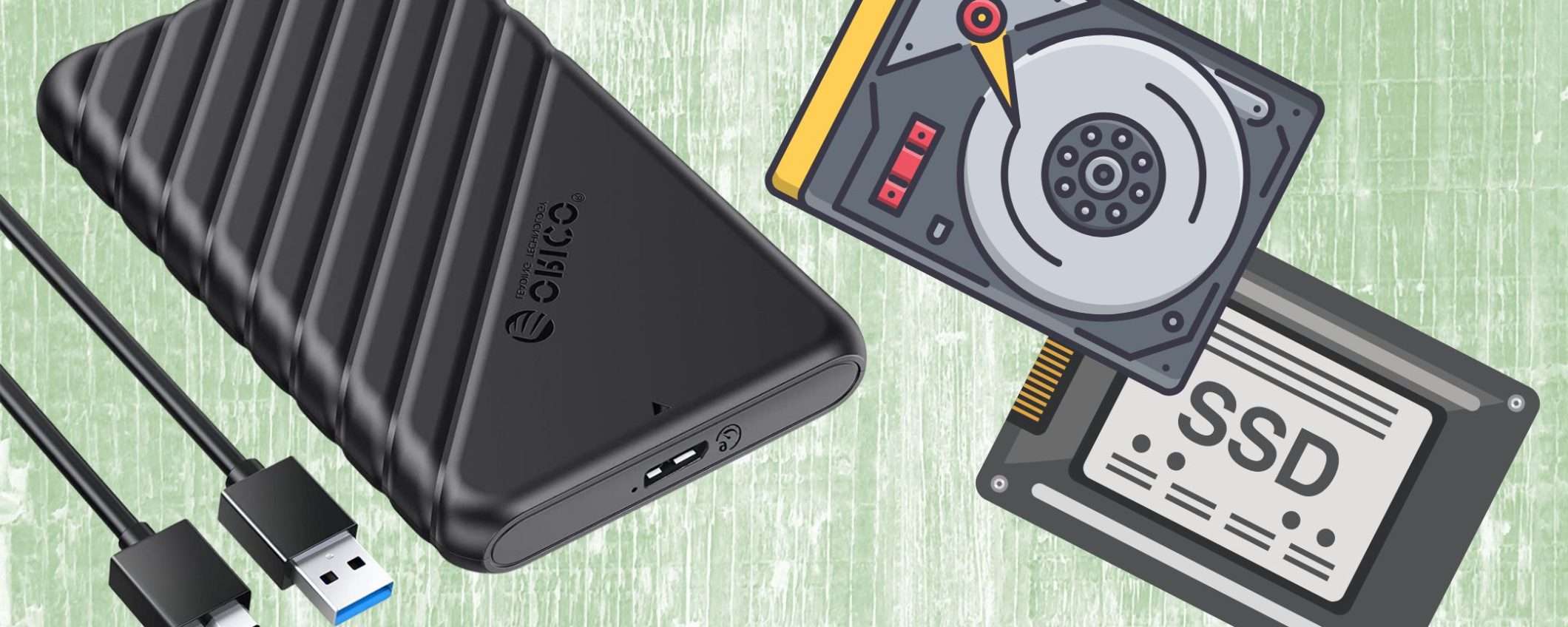 Vecchio hard disk: torna a usarlo e recupera i dati, GENIALATA a 7€ su Amazon Vecchio hard disk: torna a usarlo e recupera i dati, GENIALATA a 7€ su Amazon