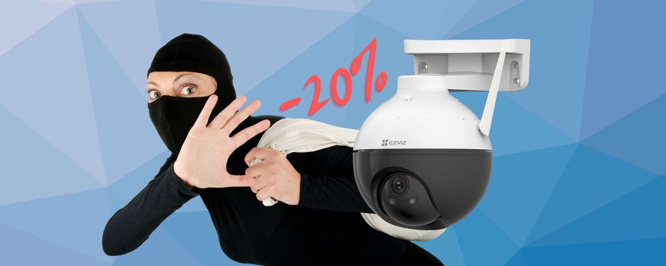 Videocamera di sicurezza WiFi impermeabile e con visione notturna Videocamera di sicurezza WiFi impermeabile e con visione notturna