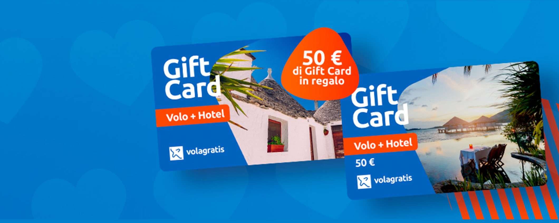 Gift Card Volagratis da 50€ in omaggio: come ottenerla Gift Card Volagratis da 50€ in omaggio: come ottenerla