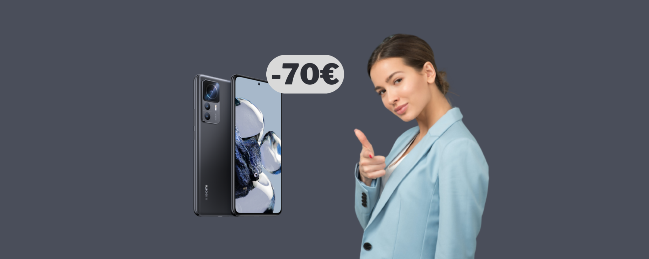 Xiaomi 12T Pro in sconto di 70 euro sul Mi Store (versione 12-256GB) Xiaomi 12T Pro in sconto di 70 euro sul Mi Store (versione 12-256GB)