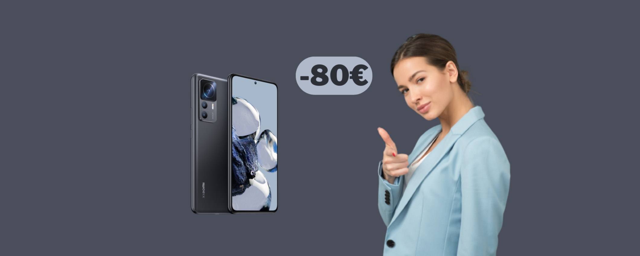 Xiaomi 12T Pro: sul Mi Store la versione 8+256GB è in sconto di 80€ Xiaomi 12T Pro: sul Mi Store la versione 8+256GB è in sconto di 80€
