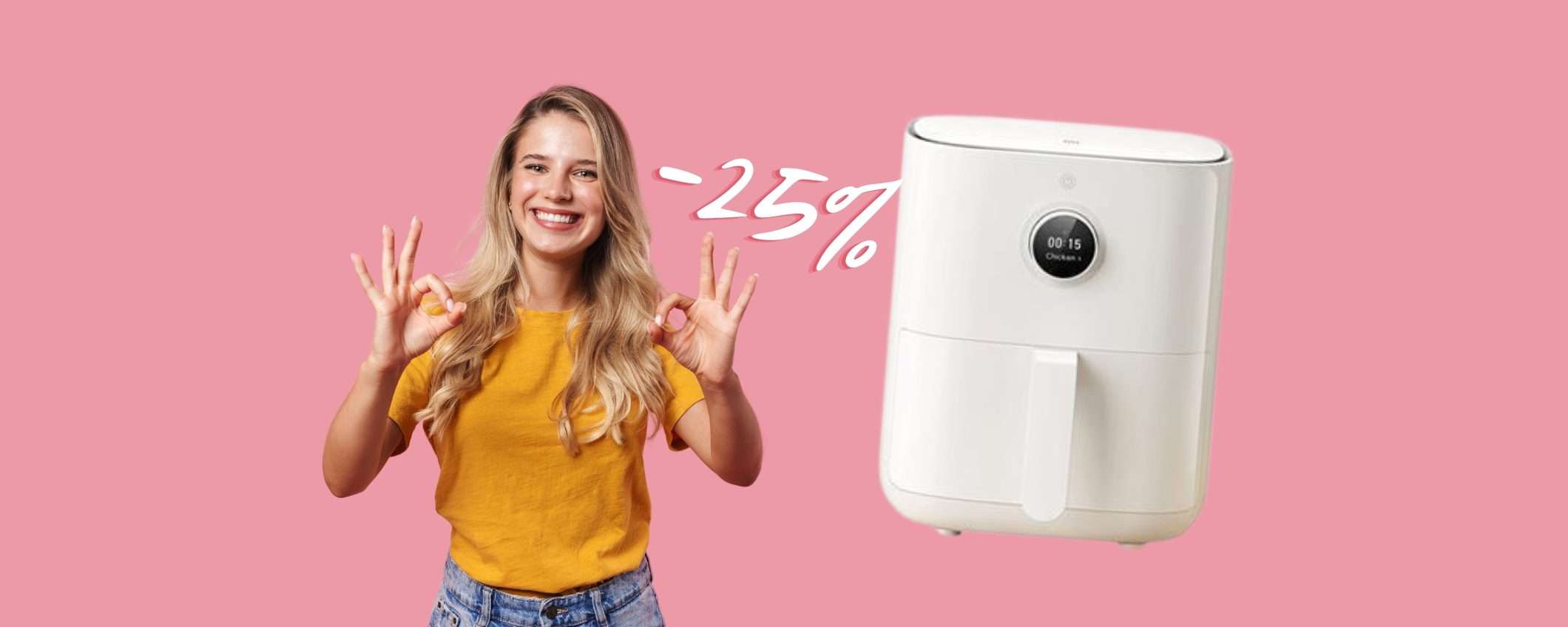 Xiaomi Smart Air Fryer: friggitrice ad aria a MENO di 90€ è FOLLIA eBay Xiaomi Smart Air Fryer: friggitrice ad aria a MENO di 90€ è FOLLIA eBay