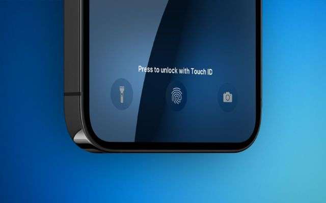 iPhone Touch ID in-display