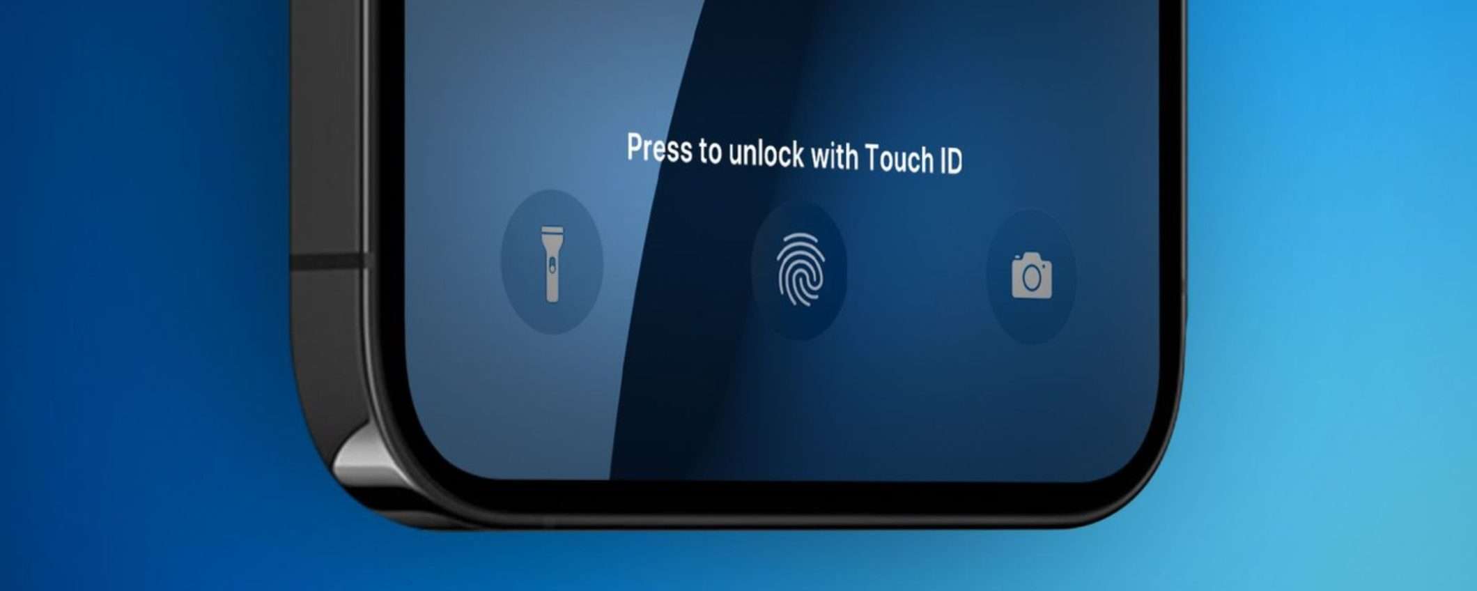 Apple sta lavorando al primo Touch ID sotto il display