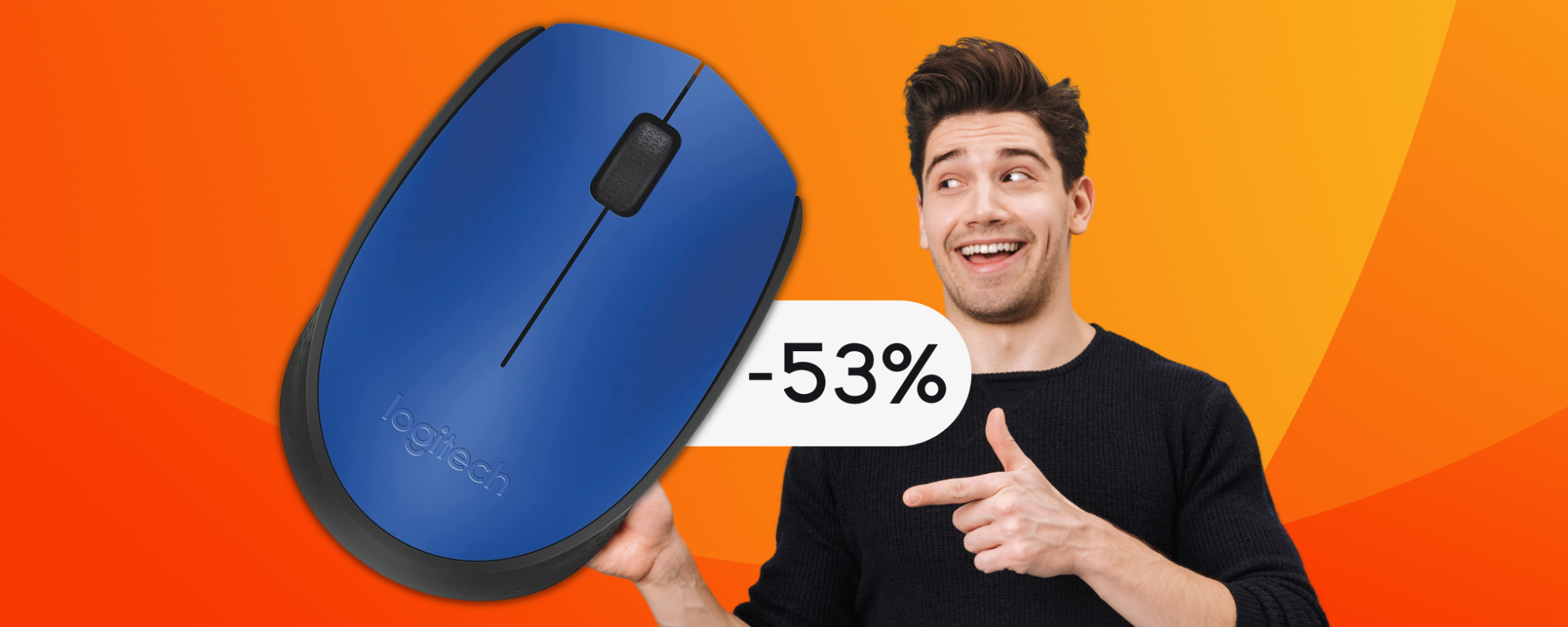 Questo Mouse Wireless è piccolissimo e maneggevole ed è in OFFERTA Questo Mouse Wireless è piccolissimo e maneggevole ed è in OFFERTA