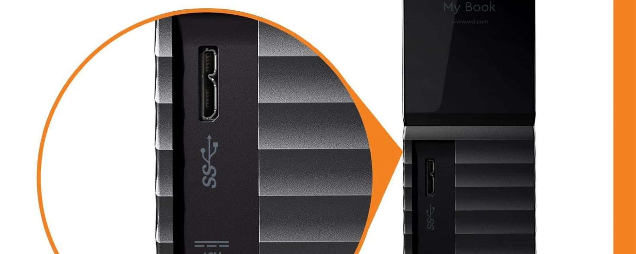 HDD WD My Book da 6 TB scontato del 51%: su Amazon si fanno follie! HDD WD My Book da 6 TB scontato del 51%: su Amazon si fanno follie!