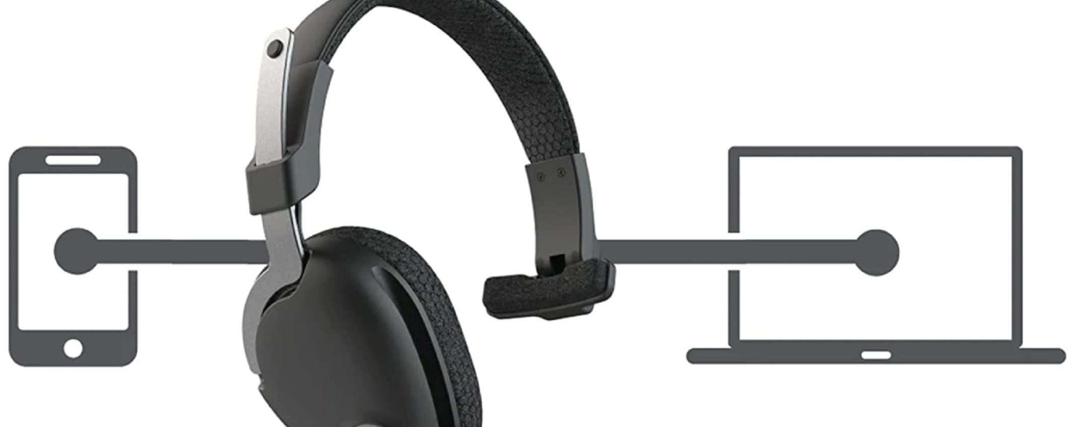 Cuffie JLab JBuds Work con Bluetooth Multipoint a soli 54€ Cuffie JLab JBuds Work con Bluetooth Multipoint a soli 54€