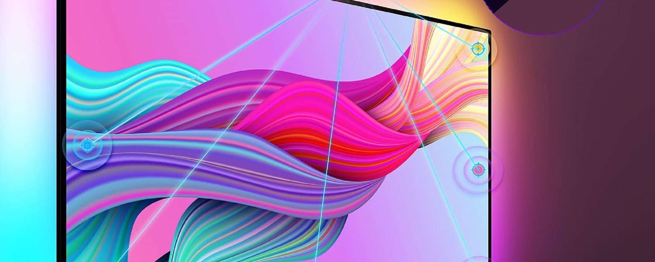 Strisce LED Goove con fotocamera: 3,8 o 5 metri, il prezzo su Amazon è una BOMBA Strisce LED Goove con fotocamera: 3,8 o 5 metri, il prezzo su Amazon è una BOMBA