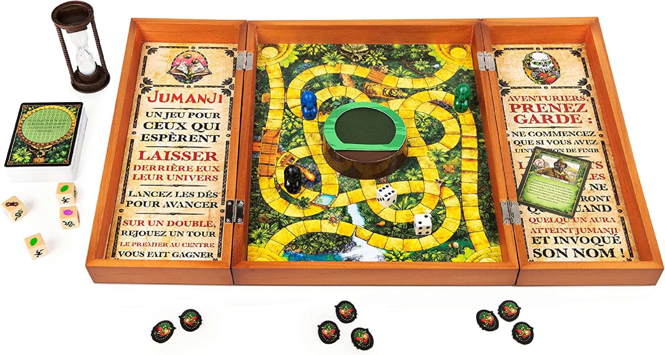 Shut The Box - Gioco Da Tavolo In Legno Classico - 4 Giocatori - Dadi Inclusi - Per Famiglie E Bambini 4+ Anni