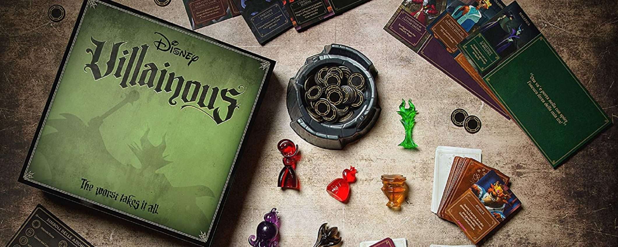 Disney Villainous: il celebre gioco di strategia a un prezzo MAI VISTO Disney Villainous: il celebre gioco di strategia a un prezzo MAI VISTO