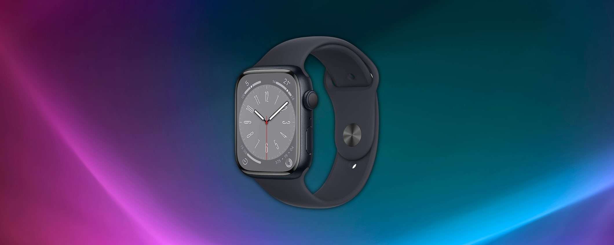 Apple Watch Series 8: nuovo minimo storico e risparmi quasi 100 euro Apple Watch Series 8: nuovo minimo storico e risparmi quasi 100 euro