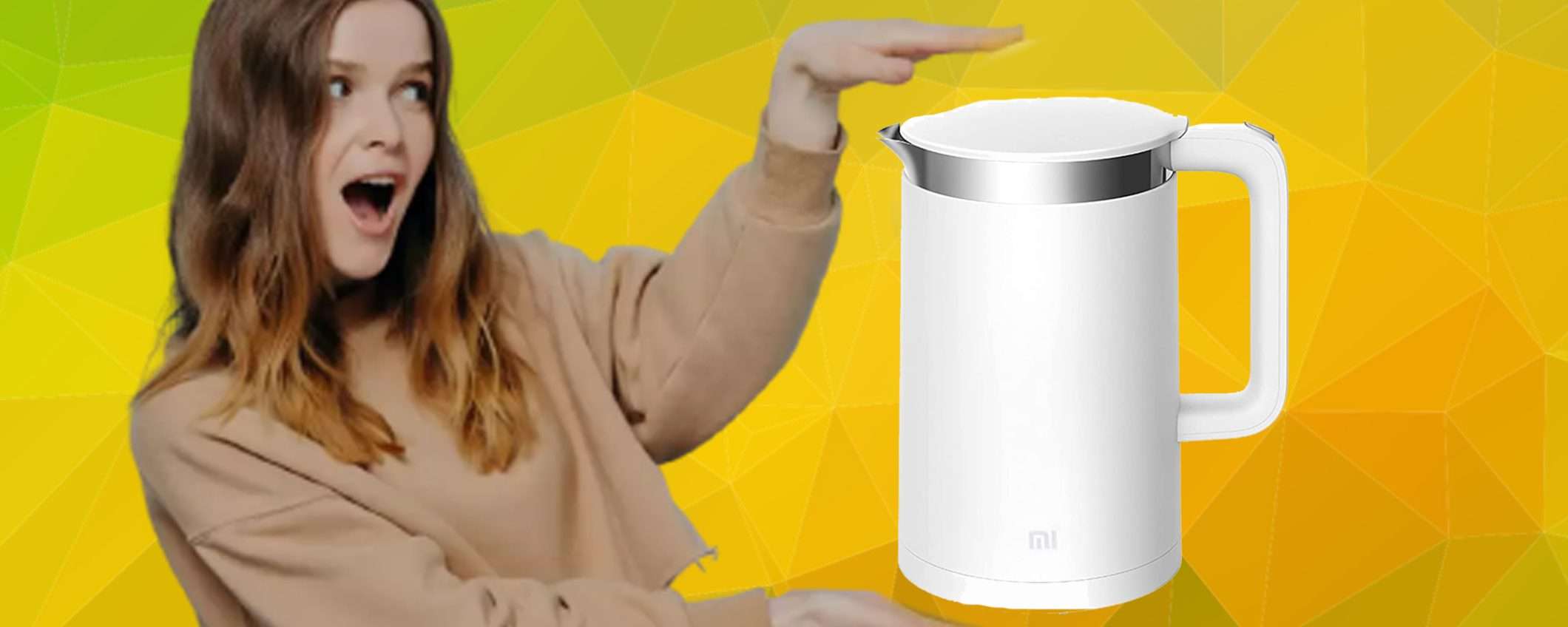 Bollitore intelligente Xiaomi: oggi con sconto TOP del 29% (Amazon) Bollitore intelligente Xiaomi: oggi con sconto TOP del 29% (Amazon)